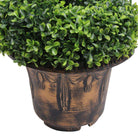NORWICH Faux Potted Spiral Boxwood Topiary Plant 48'' ArtiPlanto