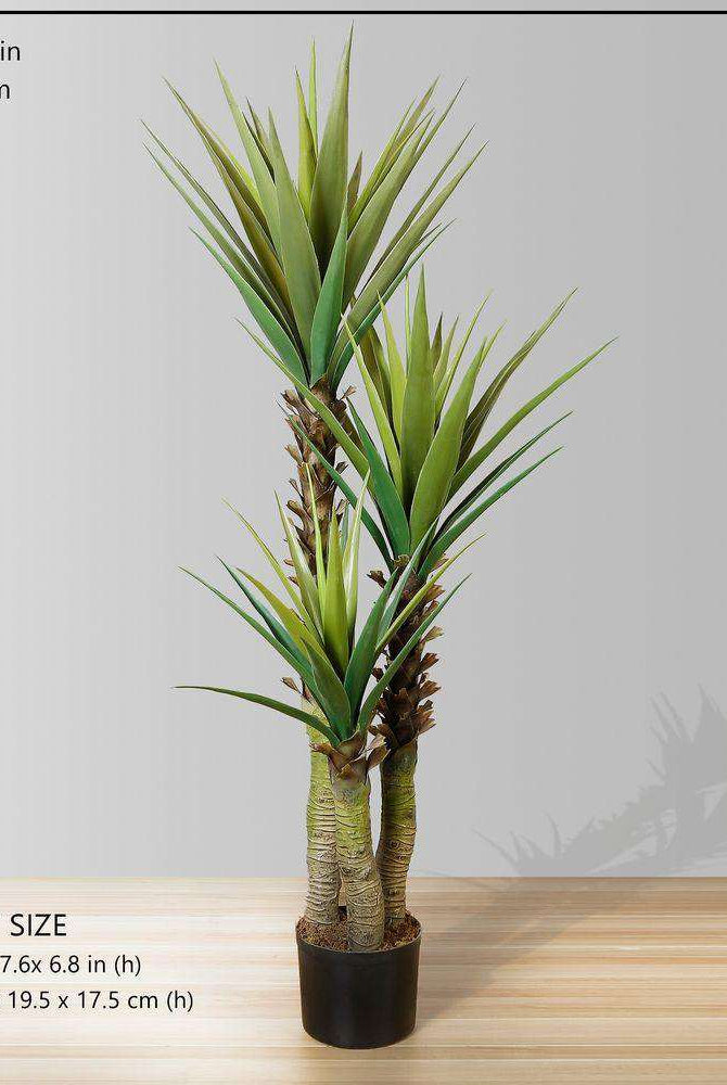 OCA Artificial Agave Potted Plant 63'' ArtiPlanto