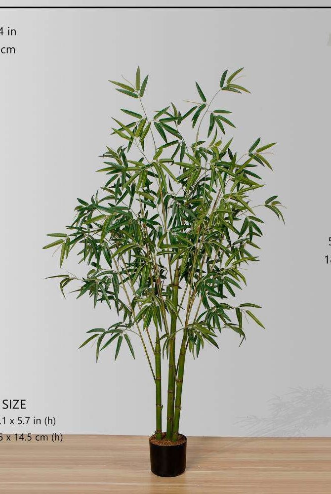 OSOS Artificial Korea Bamboo Potted Plant (Multiple Sizes) ArtiPlanto