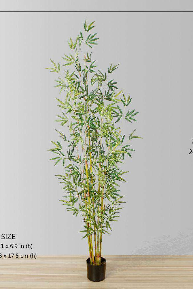 OSOS Artificial Korea Bamboo Potted Plant (Multiple Sizes) ArtiPlanto