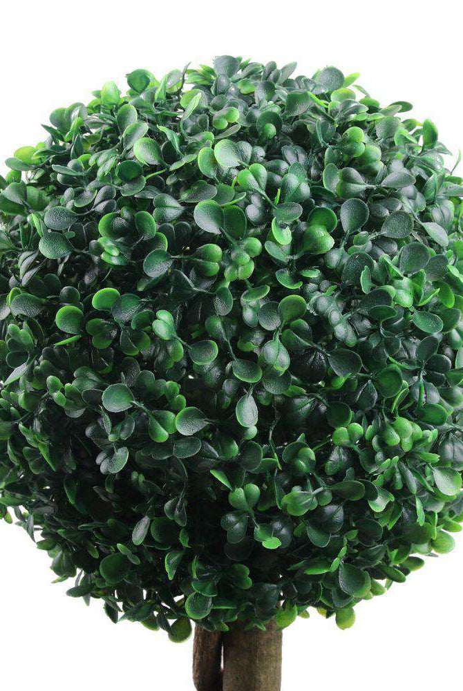 OXFORD Faux Potted Boxwood Topiary Plant 3' ArtiPlanto