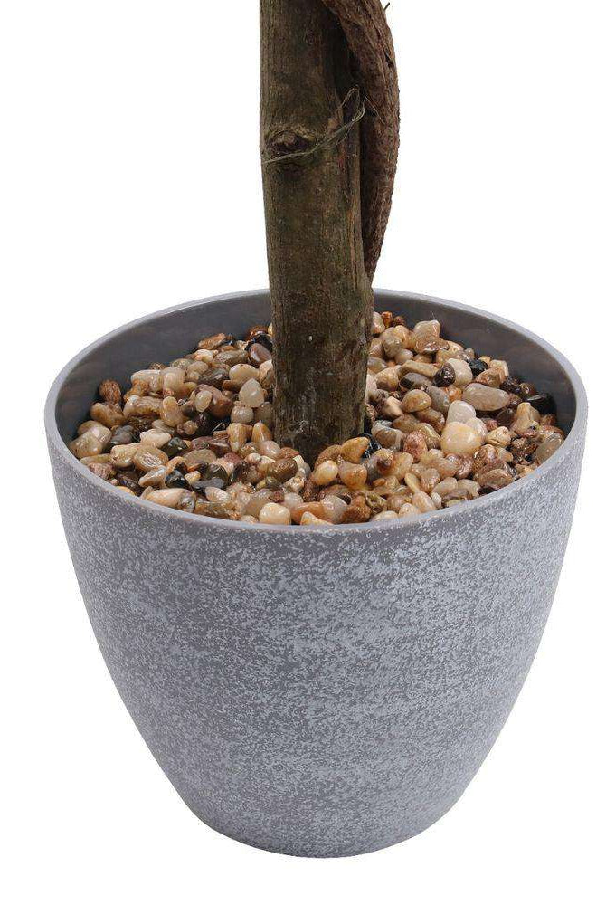 OXFORD Faux Potted Boxwood Topiary Plant 3' ArtiPlanto