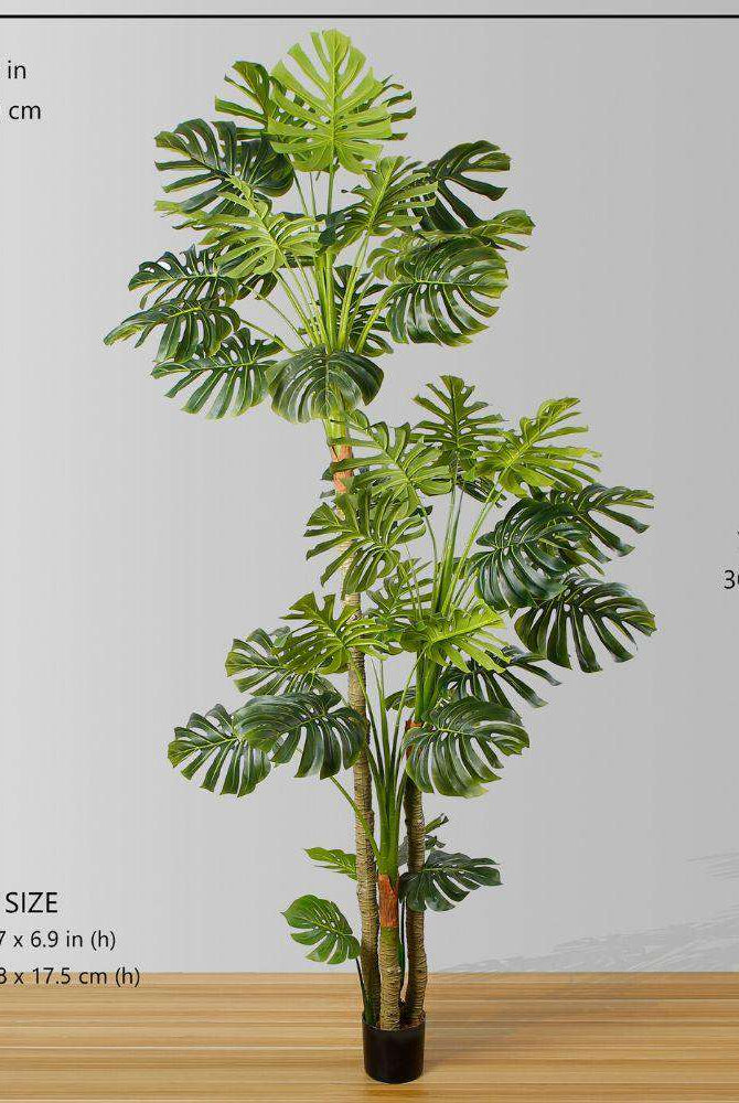 PABLO ARTIFICIAL MONSTERA POTTED PLANT 10' ArtiPlanto