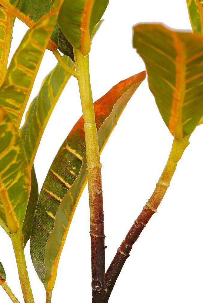 PINTO Artificial Crotons Potted Plant 22" ArtiPlanto