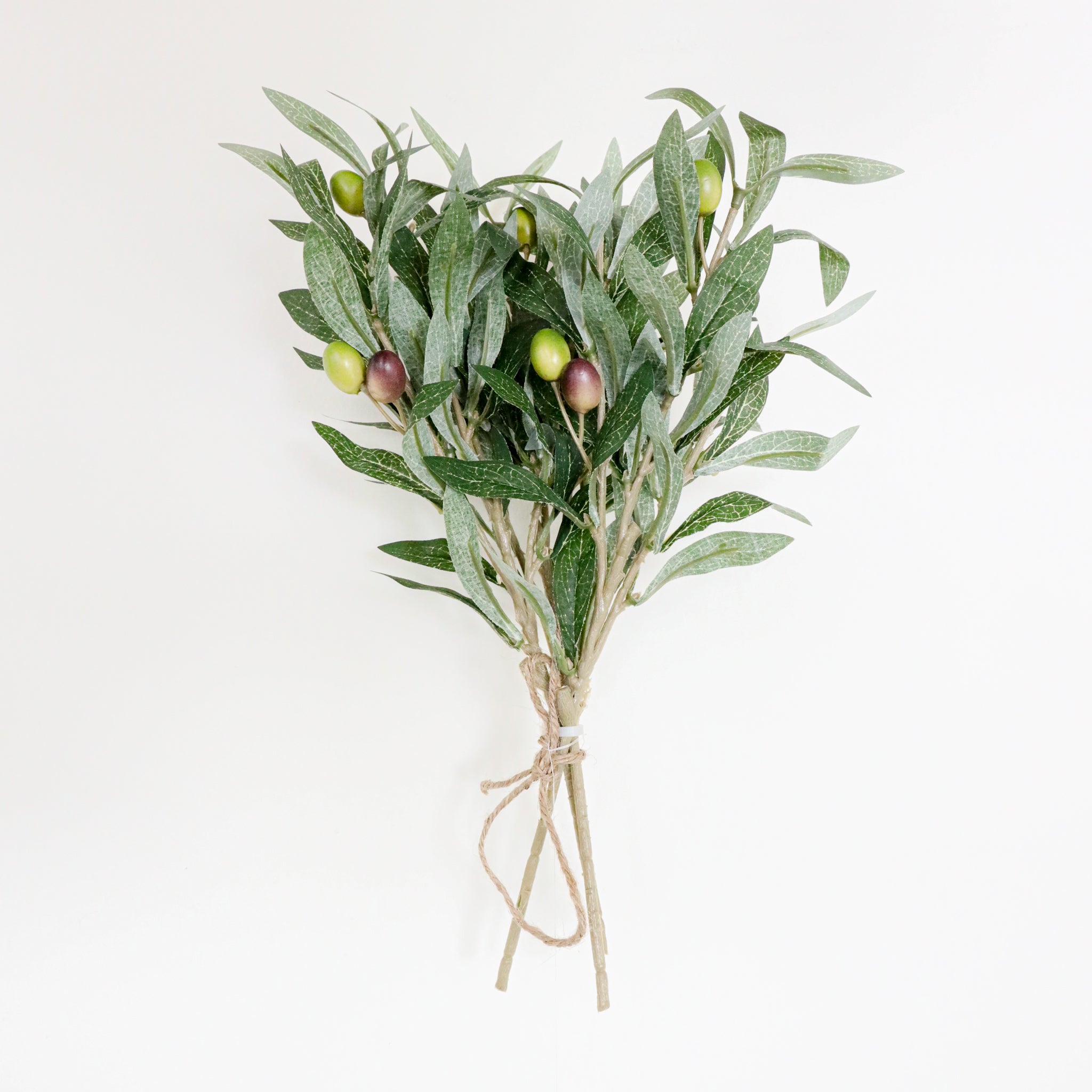 Burbank Artificial Olive Stem Bouquet 14'' X 8''(Set Of 3)
