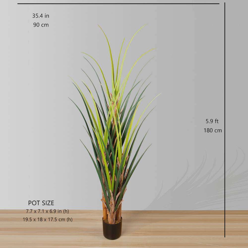 RALU Artificial Agave Tree Potted Plant (Multiple Sizes) ArtiPlanto