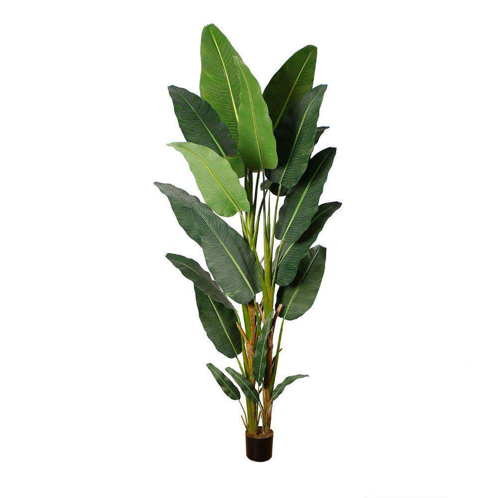 REYNA ARTIFICIAL TRAVELLERS PALM TREE POTTED PLANT 10' ArtiPlanto
