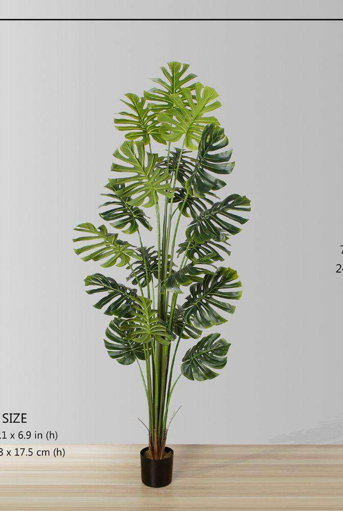 RITA Artificial Monstera Potted Plant (Multiple Sizes) ArtiPlanto