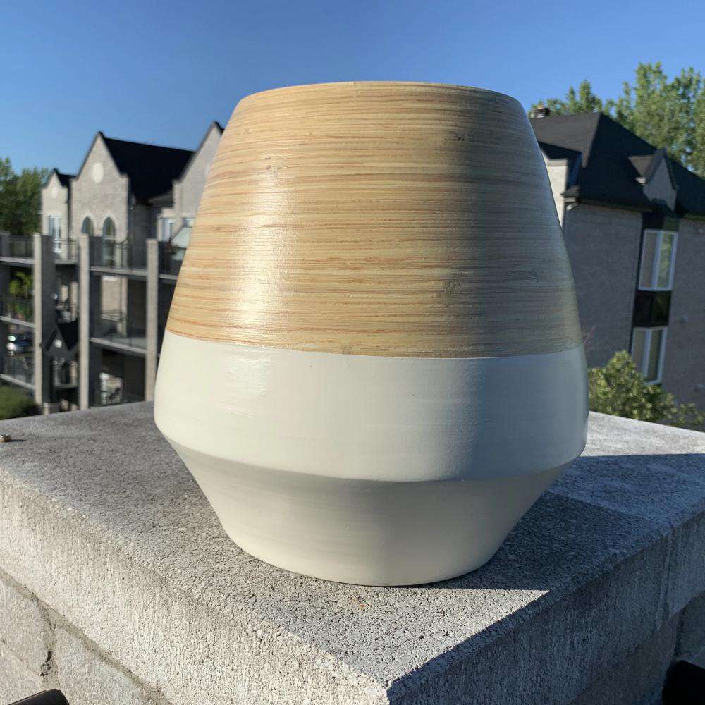 SAL M - Bamboo Floor Planter ArtiPlanto
