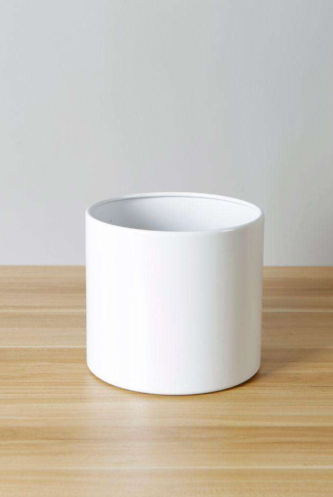 SHIRA WHITE PLANTER WITH HAIRPIN LEGS (61CM) ArtiPlanto