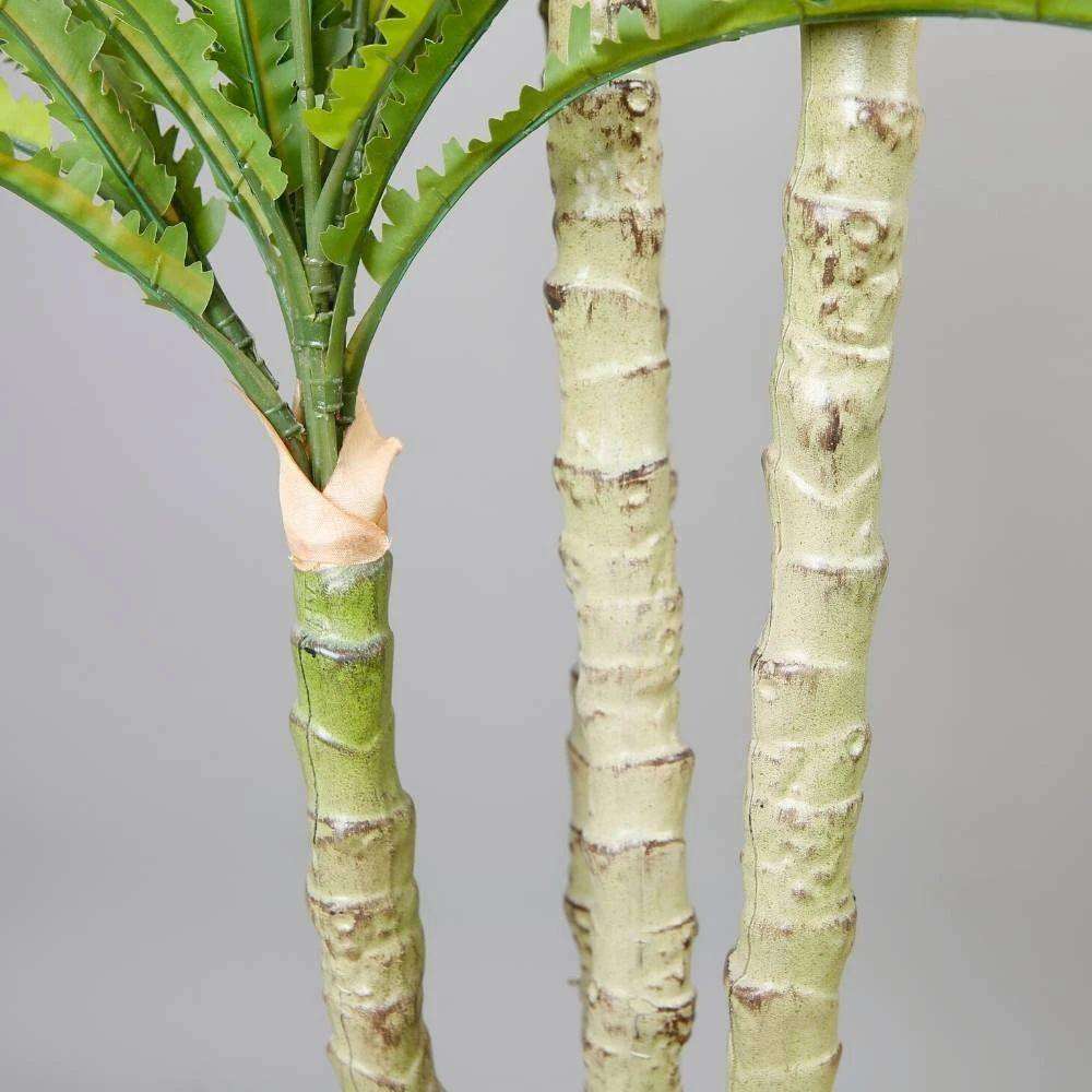 ALBA ARTIFICIAL BIRD NEST FERN POTTED PLANT 5.2' Potted Artificial Plant ArtiPlanto