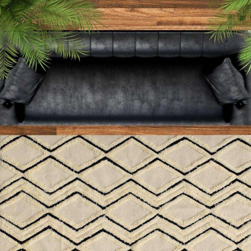 AMBER WOVEN WOOL RUG artiplanto