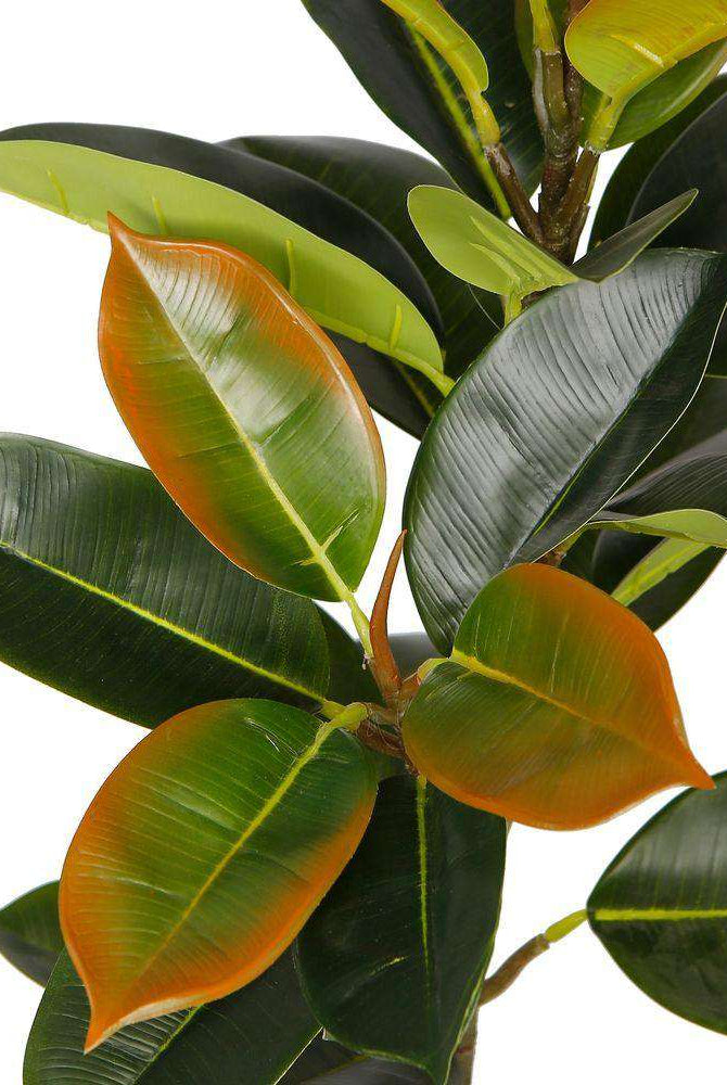 VERO Artificial Rubber Potted Plant 39'' ArtiPlanto