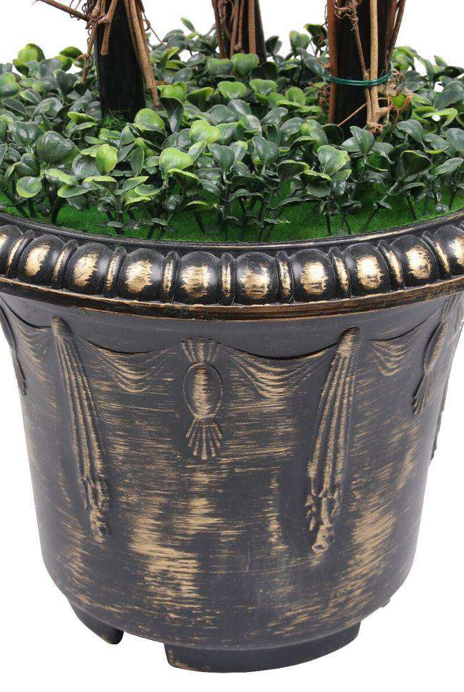 WHITBY Faux Potted Boxwood Topiary Plant (Multiple Sizes) ArtiPlanto