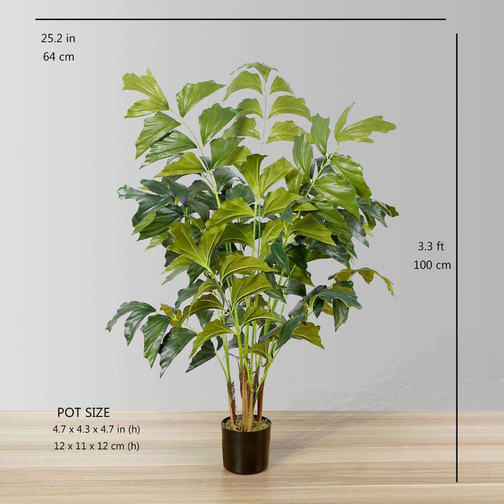 XAVI ARTIFICIAL FISHTAIL PALM TREE POTTED PLANT (MULTIPLE SIZES) ArtiPlanto