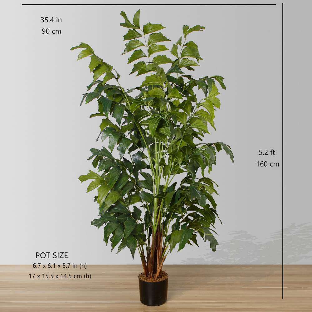 XAVI ARTIFICIAL FISHTAIL PALM TREE POTTED PLANT (MULTIPLE SIZES) ArtiPlanto