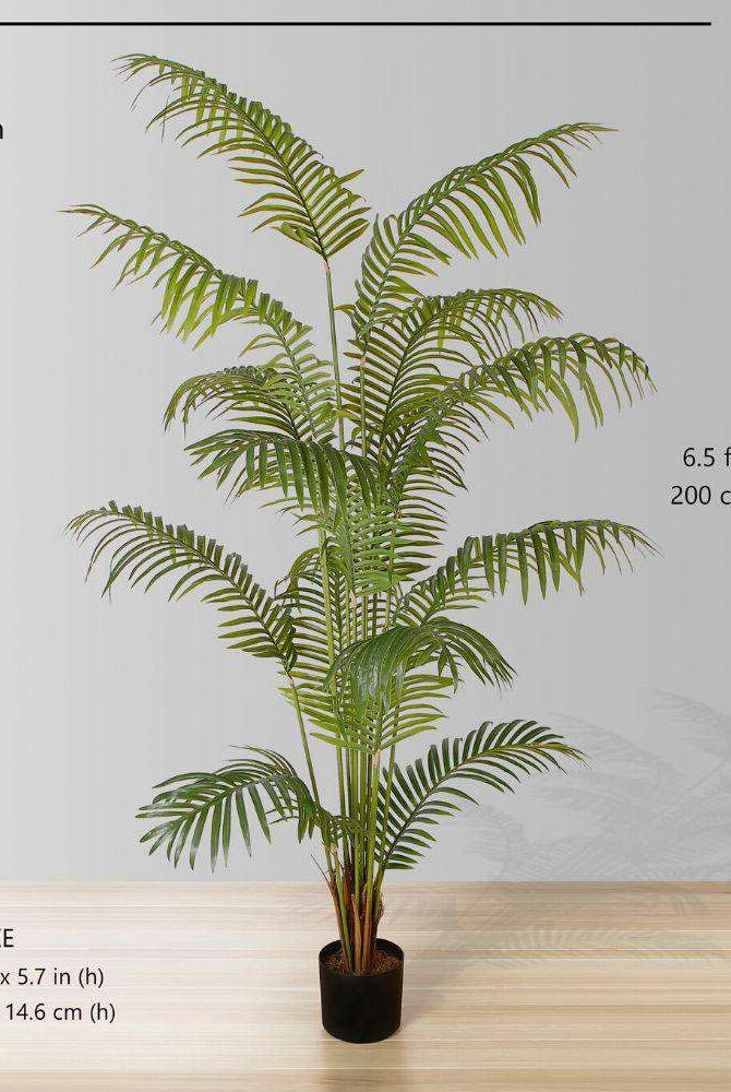 XELA Artificial Hawaii Kwai Palm Tree Potted Plant (Multiple Sizes) ArtiPlanto
