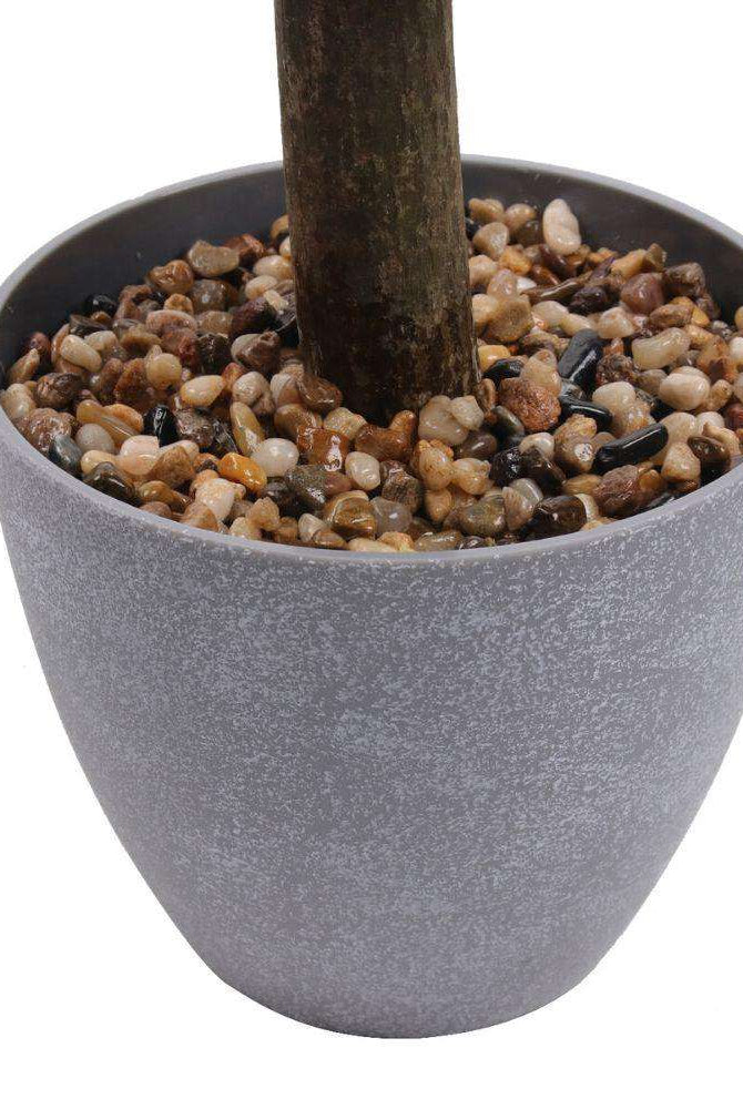 YORK Faux Potted Boxwood Topiary Plant 3' ArtiPlanto