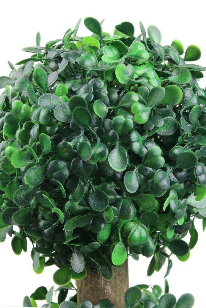 YORK Faux Potted Boxwood Topiary Plant 3' ArtiPlanto