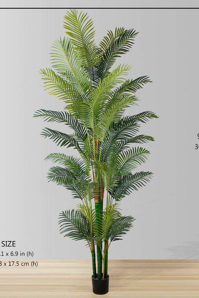 ZANE ARTIFICIAL PALM TREE POTTED PLAN 10' ArtiPlanto