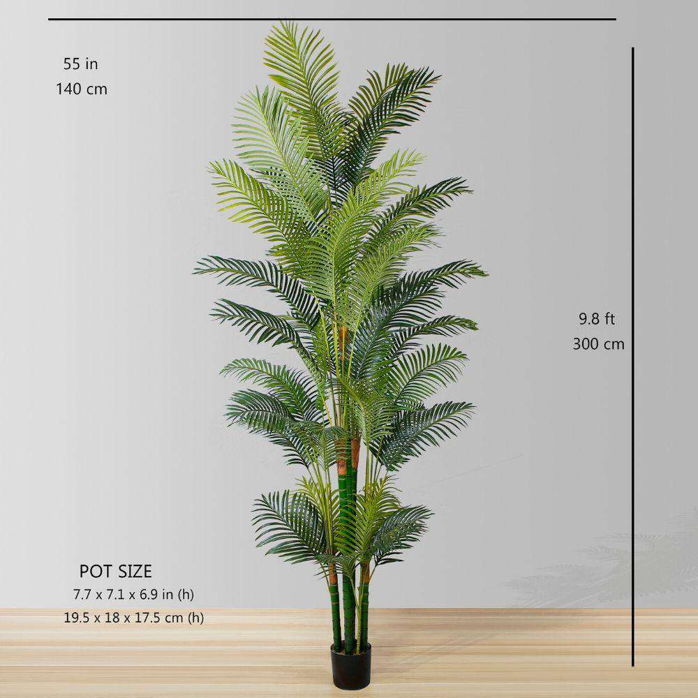 ZANE ARTIFICIAL PALM TREE POTTED PLAN 10' ArtiPlanto