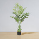 Potted Artificial Plant - Pijao Artificial Hawaii Kwai Palm Tree Potted Plant 4'