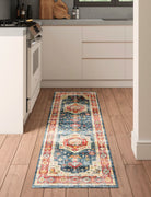Rug - Dilara Multi Color Red Blue Rug