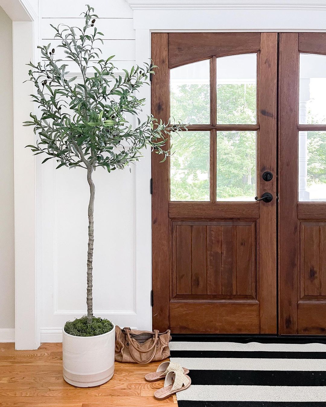Potted Artificial Plant - Oli Artificial Olive Tree Potted Plant (Multiple Sizes)