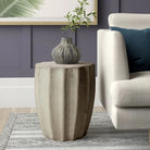 Ricardo Concrete Terrazzo Mid-Century End Table