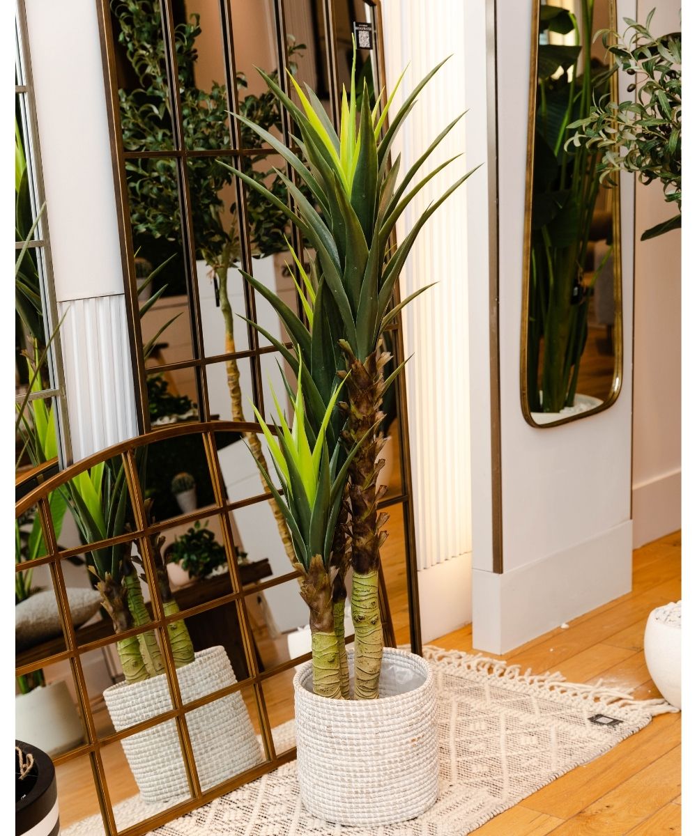 Potted Artificial Plant - Oca Artificial Century Potted Plant 63''