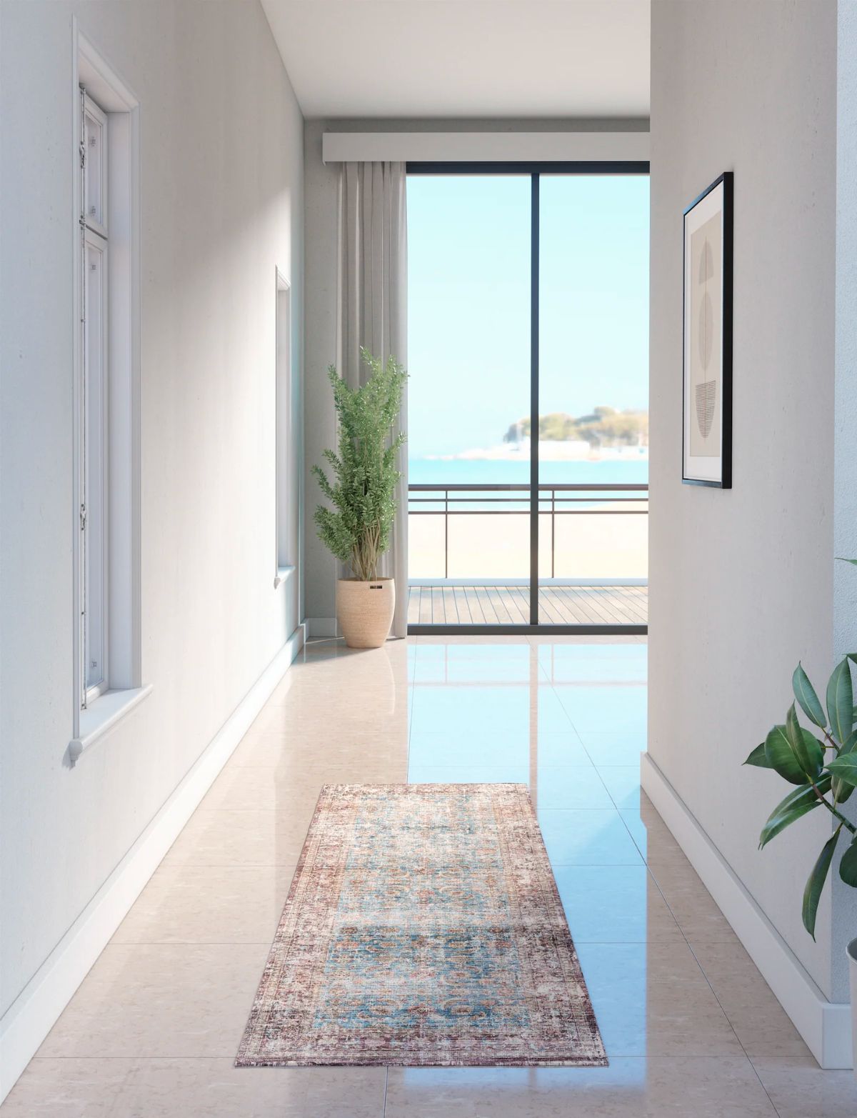 Rug - Zariah Brick Lagoon Rug