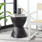 Roger Concrete Terrazzo Mid-Century End Table