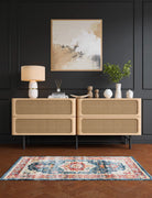 Rug - Dilara Multi Color Red Blue Rug