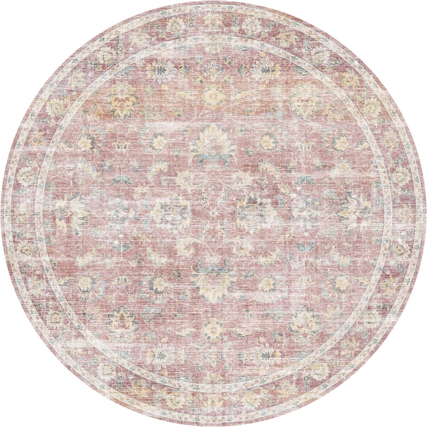 Rug - Elyse Pink Yellow Rug