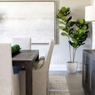 Potted Artificial Plant - Alva Artificial Fiddle Leaf Potted Plant (Multiple Sizes)