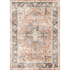 Rug - Riverra Terracotta Black Rug
