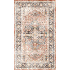 Rug - Riverra Terracotta Black Rug