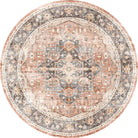 Rug - Riverra Terracotta Black Rug