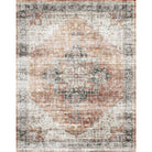 Rug - Echo Burnt Orange Black Pink Rug