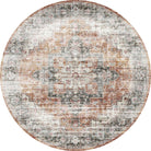 Rug - Echo Burnt Orange Black Pink Rug