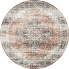 Rug - Echo Burnt Orange Black Pink Rug