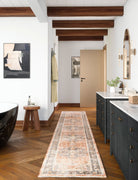 Rug - Riverra Terracotta Black Rug