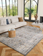Rug - Hialeah Silver Pastel Blue Rug