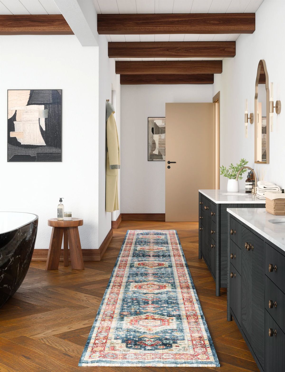 Rug - Dilara Multi Color Red Blue Rug