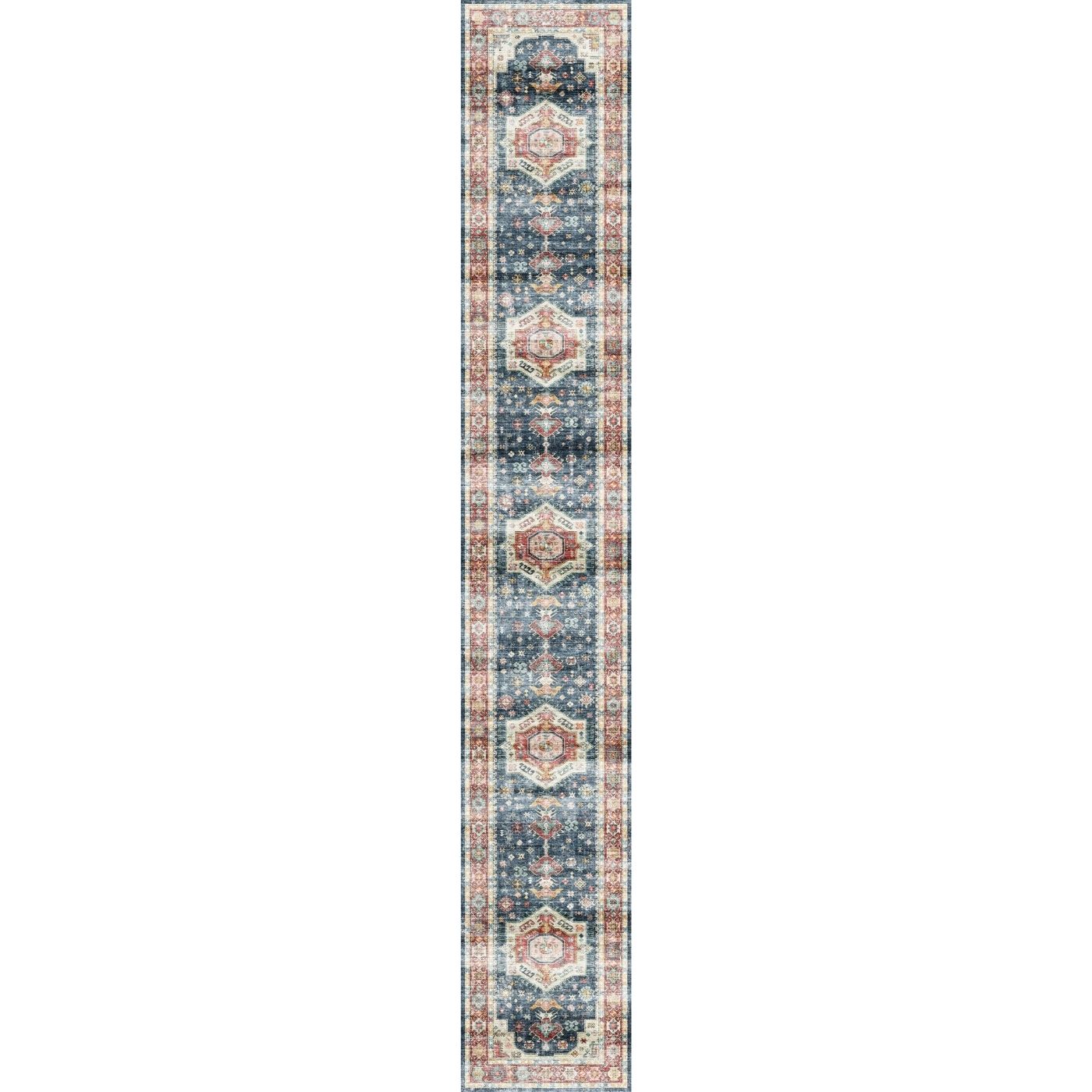 Rug - Dilara Multi Color Red Blue Rug