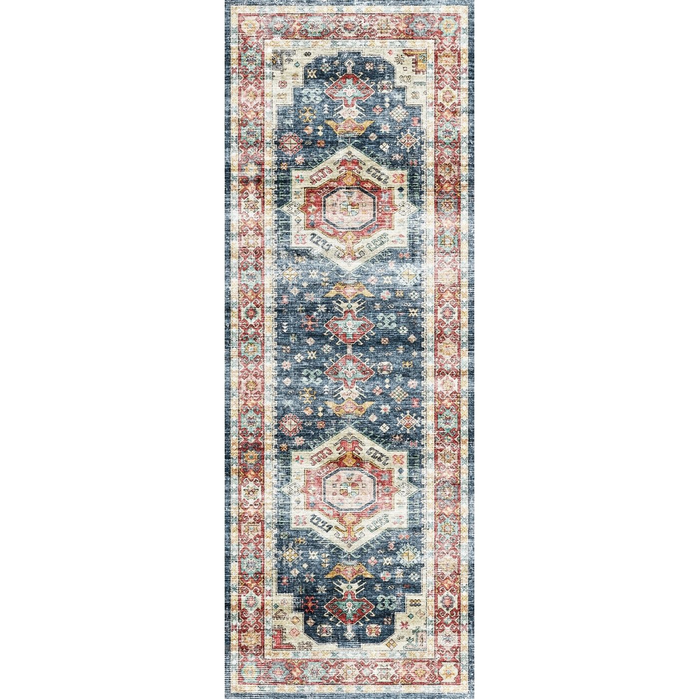 Rug - Dilara Multi Color Red Blue Rug