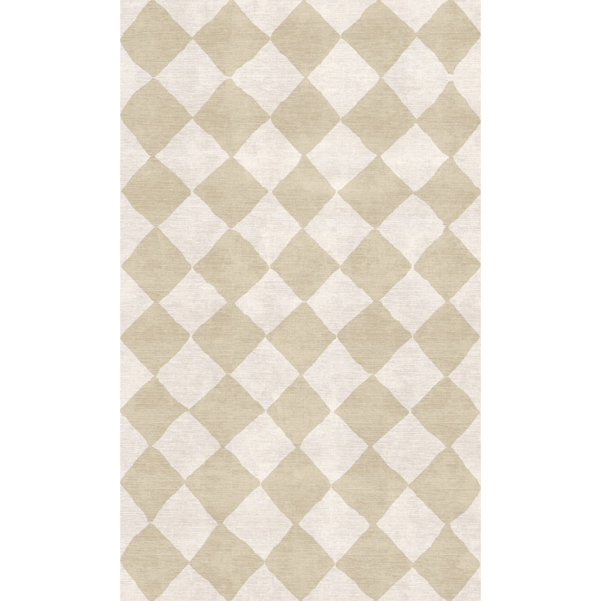 Trestres Checkered Natural & Ivory Rug