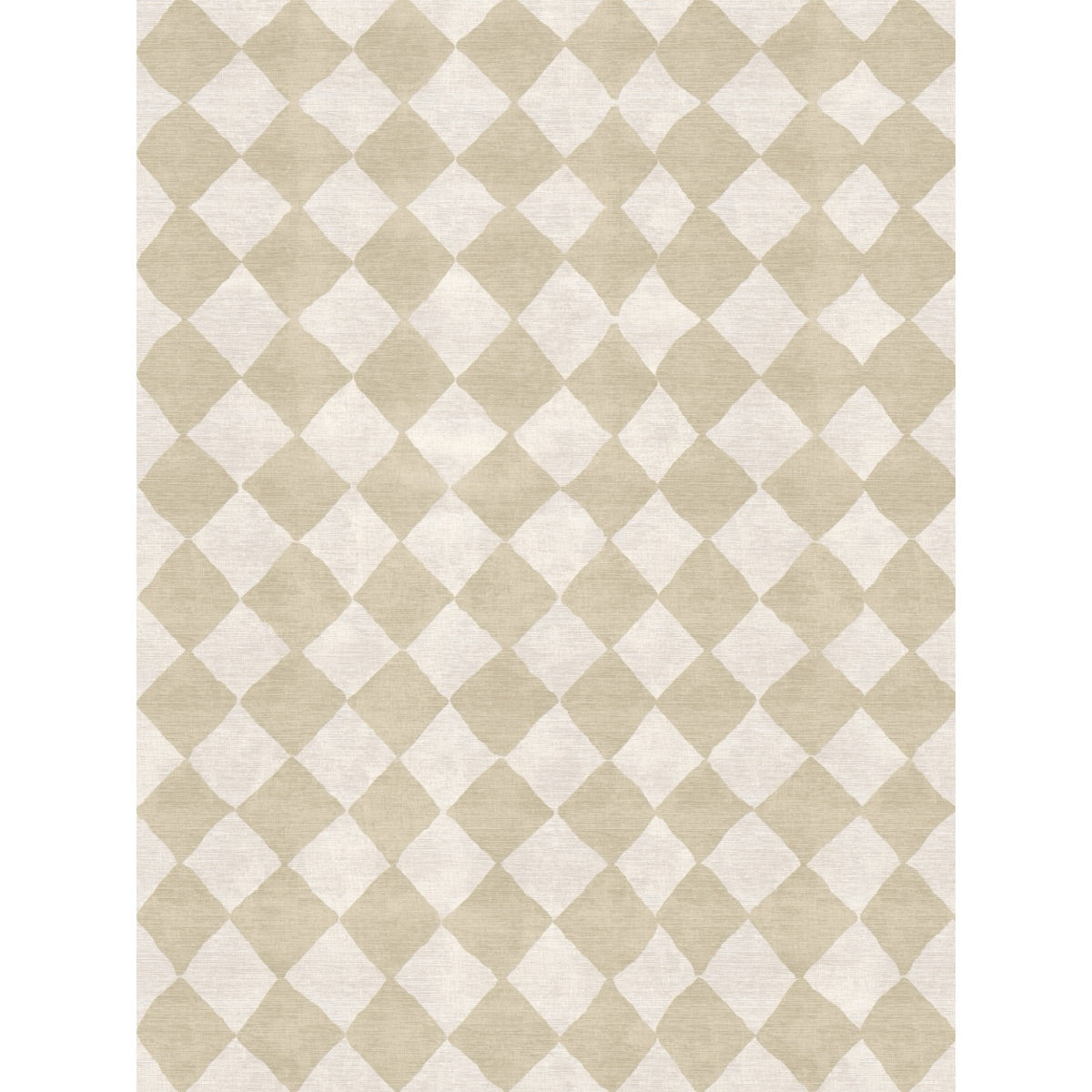 Trestres Checkered Natural & Ivory Rug