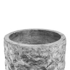 ROMA MID-CENTURY ROCK PLANTER WITH WOODEN STAND Brass Planter ArtiPlanto 