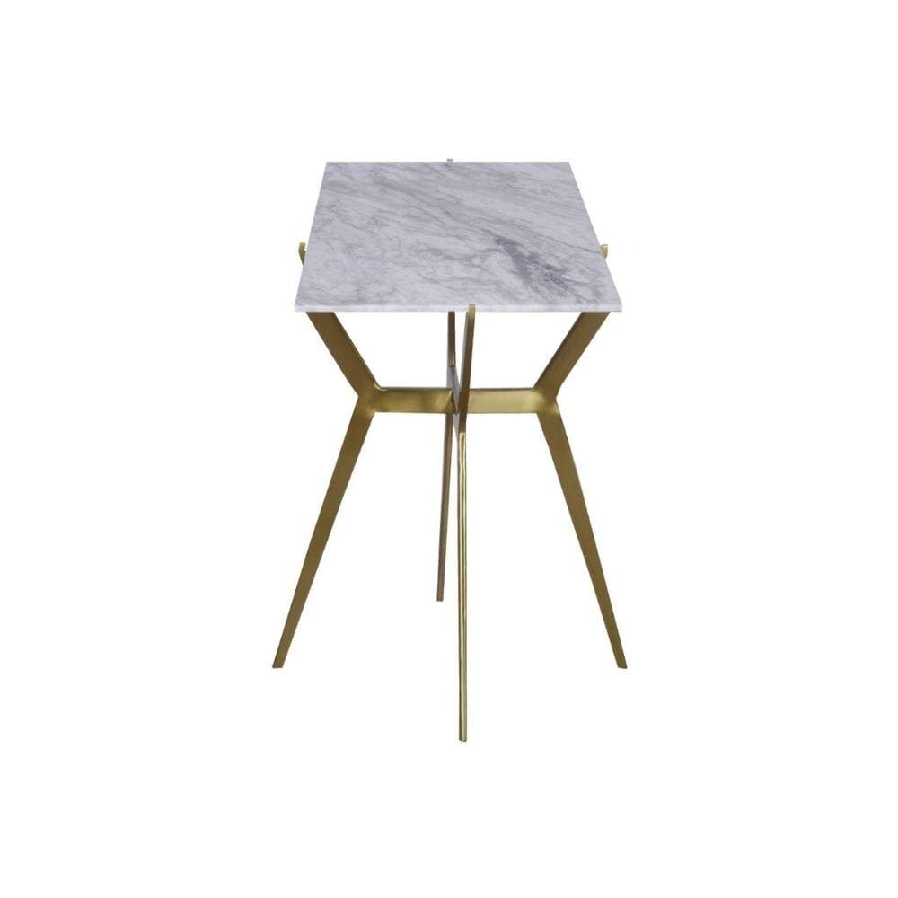 Sevi Rectangular Marble Side Table